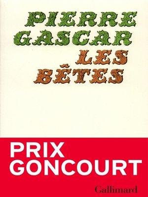 cover image of Les Bêtes
